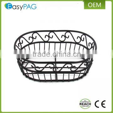 Factory Manufacture Scroll Shape Metal Wire Home Kitchen Bread Basket photo-4