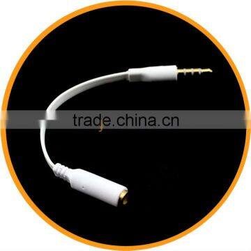 3.5mm 4 Pole Male to Female Headphone Extension Cable Audio Adapter from dailyetech