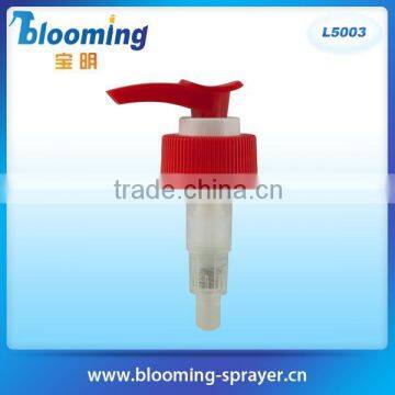 Good quality hot lotion pump dispenser liquid pump with 28mm size