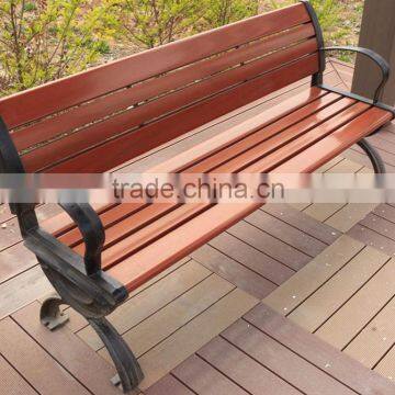 Factory hot sale WPC 1.2 m garden chairs