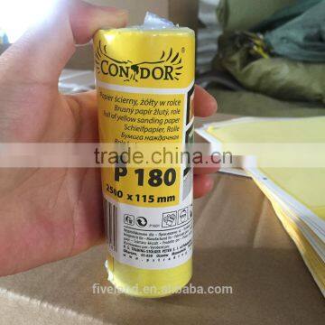 China Manufacturer Garnet Sandpaper Rolls for Polishing Metal and Wood photo-6