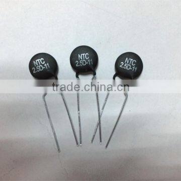 NTC Thermistor Power Limit Current Limit Resistor Surge Arrestor 2.5D11 2.5ohm 11mm Diameter Electronic Components photo-3