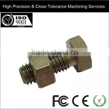 High Precision & Close Toleran (CNC) Lathe Machine Custom Titanium Screws