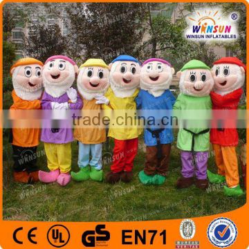 Popular party dwarf mascot costume cartoon