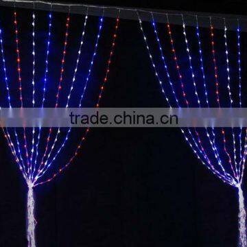 Led curtain light,CE/RoHS/UL approval chrismas led curtain light