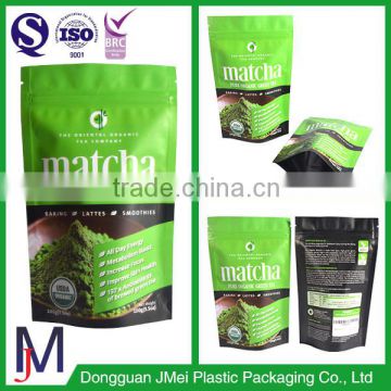 factory printed heat seal aluminum foil stand-up pouch deep freeze bags till -30 celsius degrees