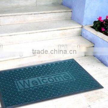 Nonslip heavy-duty recycled needle punch floor door mat