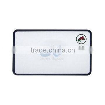 BF blank license plate