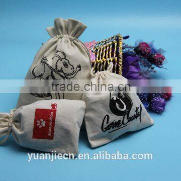 customized made various types organic cotton pouchs bag,cosmetic bag with drawstring ,professional cotton bags manufacturer