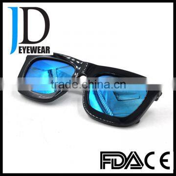 2016 High Polish Black Frame Rectangle Anti-reflection Coated Sunglass in Uae