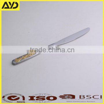 24pcs Stainless Steel Tableware Knife Fork Spoon Teaspoon Western Cutlery