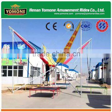 Portable Amusement Rides in Park/Square Children Bungee Jumping Equipment