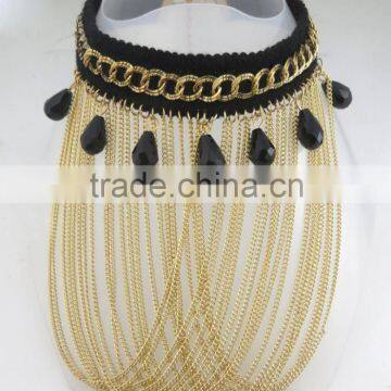 tassel necklace wholesale tassel chocker on factory price