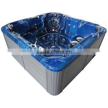 Anti-Freezing USA Acrylic 7 People Outdoor Square Spa For Home Relax