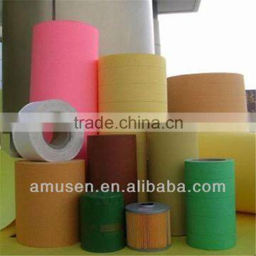 2015 Waterproof Air Oil Fuel Filter Paper Acrylic Resin Impregnated + Wooden Pulp AMS004