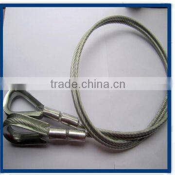 6.0mm Steel Wire Rope Sling Cable With Thimble Eye