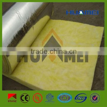 Top quanlity fiber glass wool blanket /glass wool roll insulation construction materials with Aluminium foil