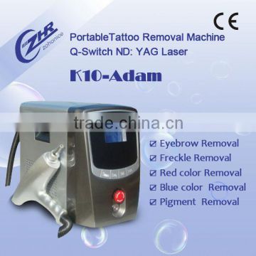 Varicose Veins Treatment K10 Portable Tattoo Tattoo Laser Removal Machine Removal/nd Yag Laser/Q Switch ND YAG Laser