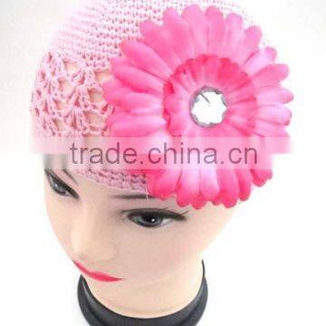 Multi colors kufi crochet baby hats with handmade
