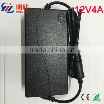 input 100~240v ac , ac/dc adapter 12v 4a power adapter with great quality