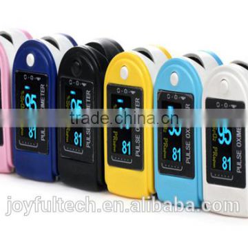 Multicolor Fingertip Pulse Oximeter for family