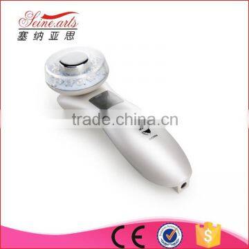 LCD diplay seven colour galvanic photon ultrasonic beautiful skin instrument