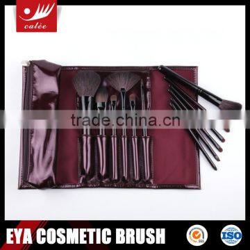 12pcs Wholesale cosmetic brush set with portable case