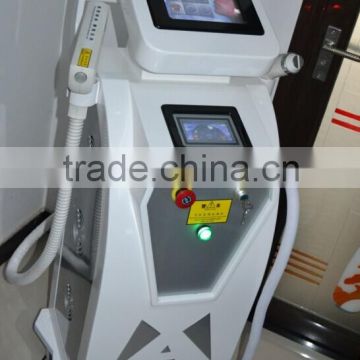 2014 New Product Multifunctional Vertical ipl rf nd yag laser hair removal machine