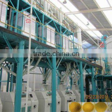 One Year Quality Ensured 100 Ton Maize Mill for Benin to Make Supper Maize Meal