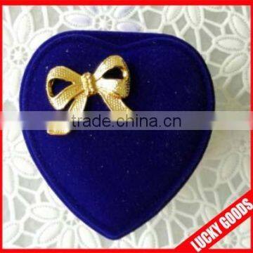 Heart Shape Red Wedding Jewelry Ring Box Wholesale photo-2