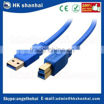 wholesale electronic cable 3ft 6ft USB 3.0 SuperSpeed printer cable type a to b m/m male to male 5 gbps data usb cable