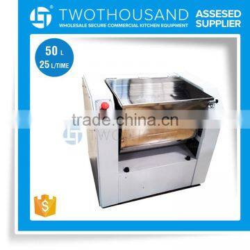 50 Liter Stainless Steel or Painted Body choose 3 Kinds of blades optional for Dough Mixer Noodle