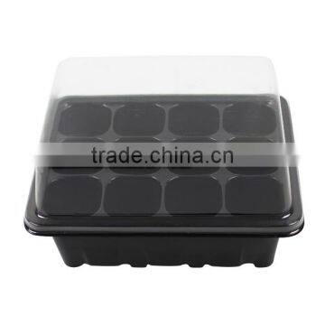 12holes garden plastic seed tray&Mini green house