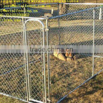 Moduler galvanized wire woven steel dog pens