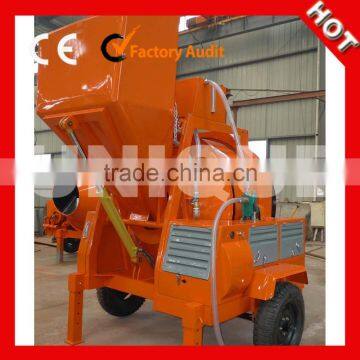 JZR500 self loading dieselconcrete mixer with drum