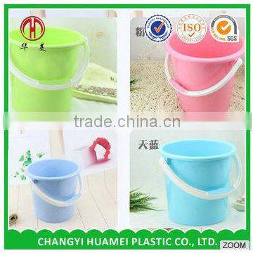 injection plastic bucket with handle