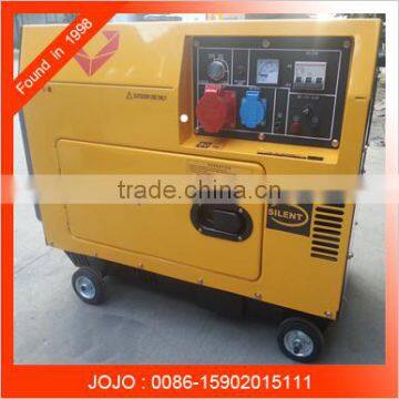 5KW three phase silent diesel generator 50/60hz 220/380v