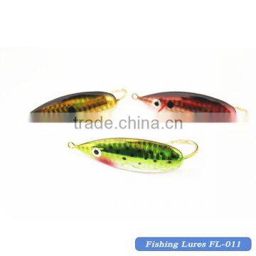 Versatile Fishing Spoon Lures with Welded Hook