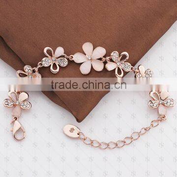 China Top-selling Jewelry Bracelet Cymophanite Crystal Floral Accessories Chain photo-5