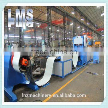 LMS Aluminum ceiling title 600X600 forming line with optional perforation