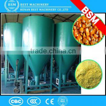 Middle east vertical type animal feed mixer and crusher/ cattle food processing line/crushing mixer