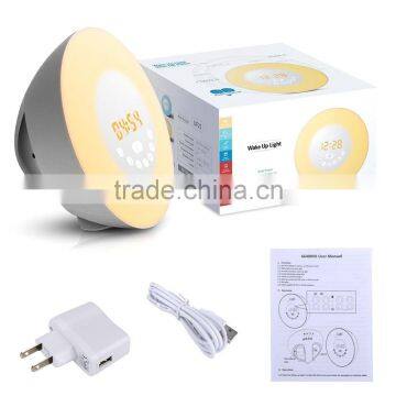 Multifunctional Alarm Clock 7 Colors & FM Radio photo-2