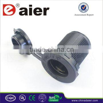 Car 12V DC Socket/Car Socket With Standard Nut And Marine Cover