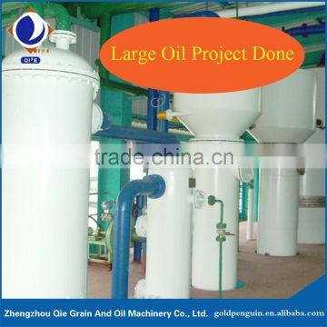 High vertical corn germ oil production plant