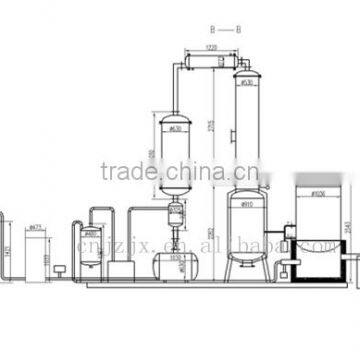 Waste Motor Oil Used Oil Distillation Recycling Machine To Diesel Plant photo-2