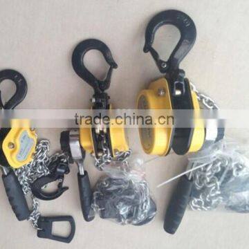 New Design Light Duty Lever Chain Block Ratchet Come Along 250kg 5 FT Lift Chain Hoist