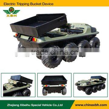 Electric Tripping Bucket Device for Amphibious vehicle All-Terrain ATV accessory