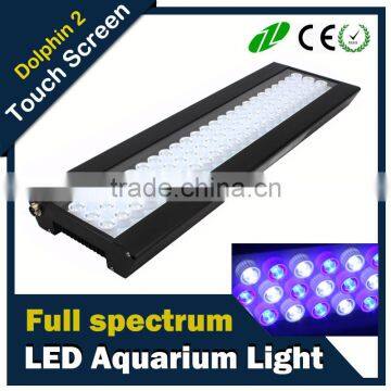 168W LED Aquarium Light Lighting Full Spectrum For Fish Freshwater and Saltwater Coral Tank Blue and White LPS/SPS