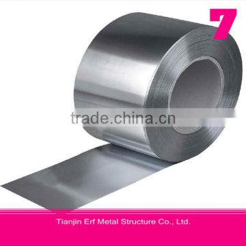 Hot dip galvanized steel strip