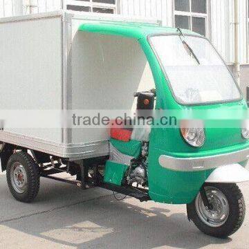China Gasoline Cabin Cargo Three Wheel Car for Sale